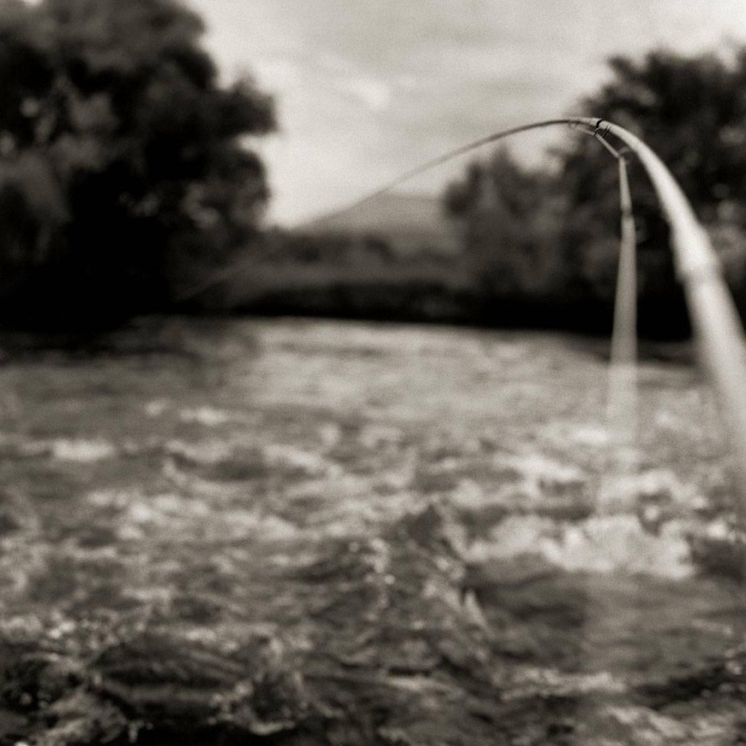 Charles Lindsay Black and White Photograph - Bent Rod, 2/15