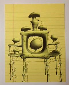 Digital Iris Print "Arrogant Peceiver" Pencil Signed with Initials edition of 15