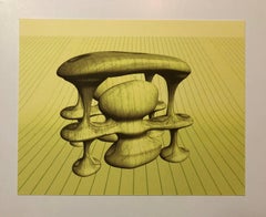 Digital Iris Print "Schizmo Genesis" Pencil Signed with Initials edition of 15
