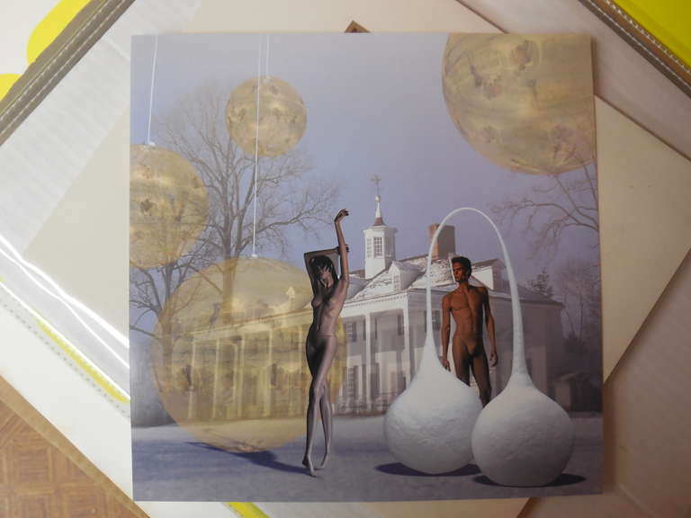 Holiday Situations #2 - Surrealist Print by Charles Long