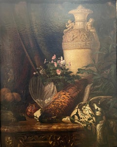 Charles-Louis MALAPEAU - Still Life With Hunting Trophies