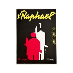 1988 poster after Charles Loupot for the Saint-Raphaël Quinquina aperitif