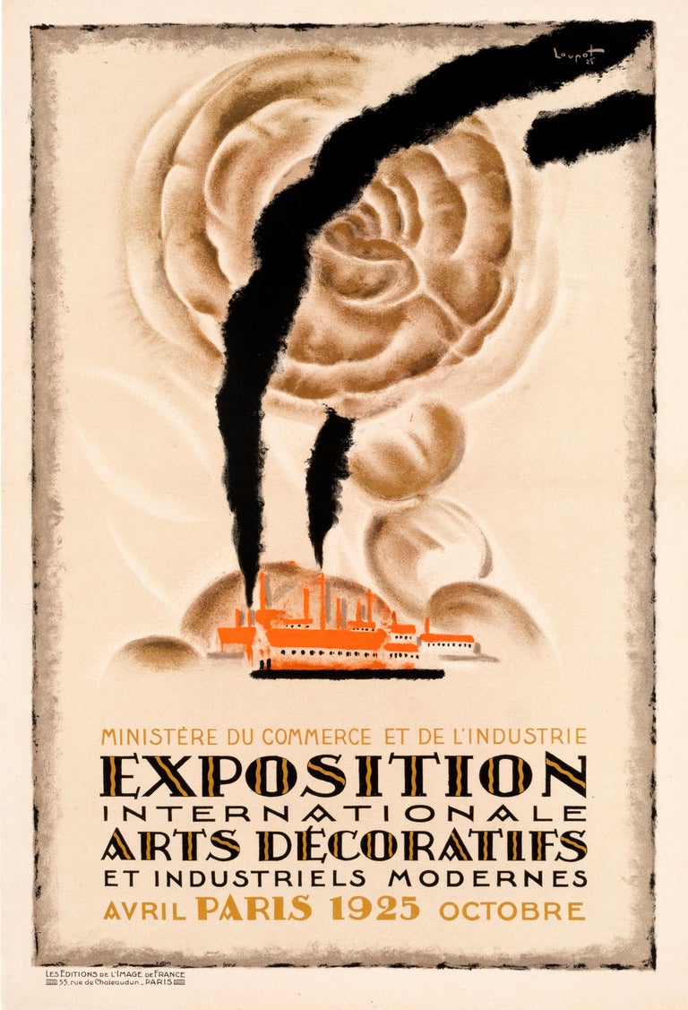 Charles Loupot - "Exposition Internationale Arts ...