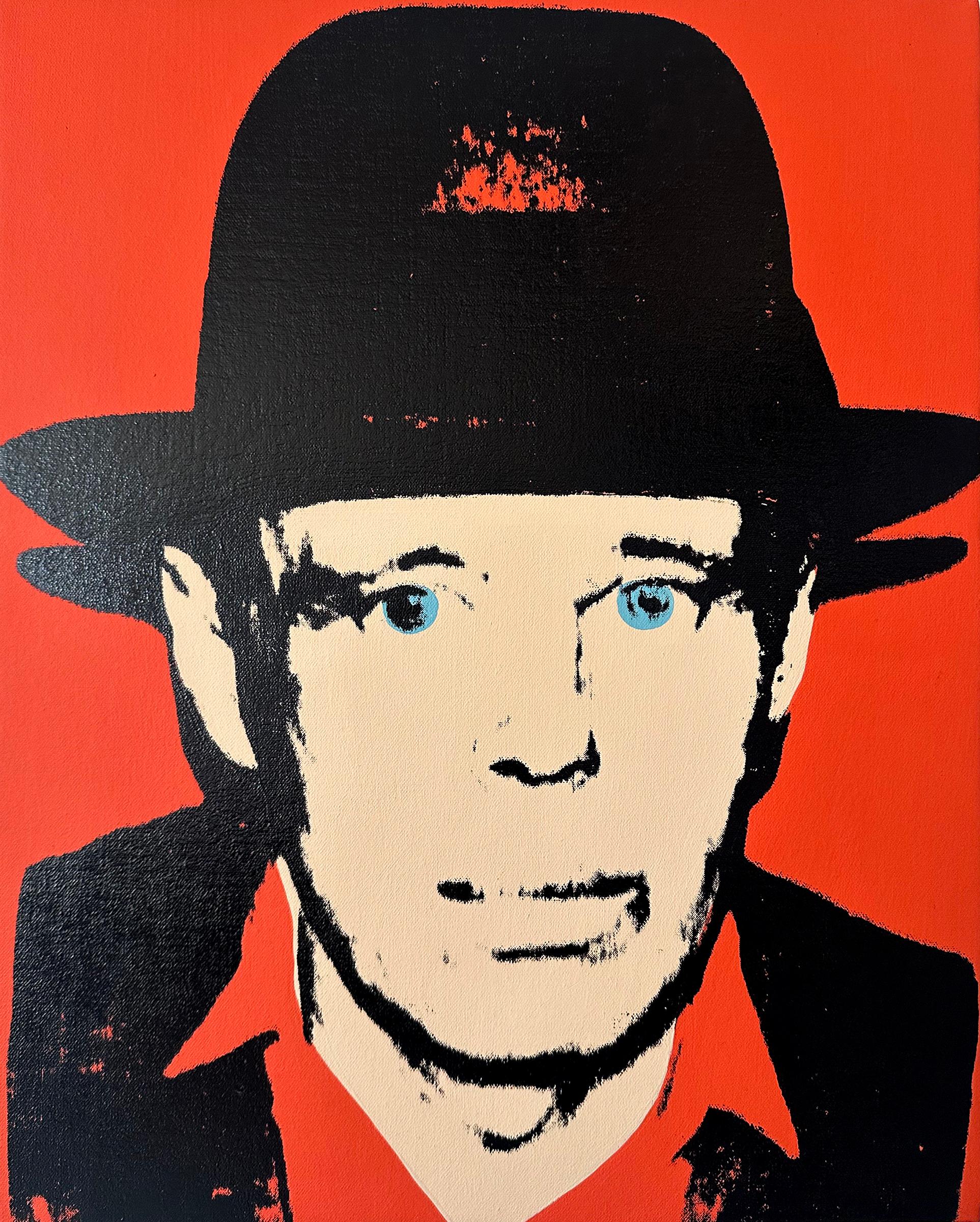 Andy Warhol refusé de peindre la toile Black Orange Joseph Beuys par Charles Lutz en vente 1