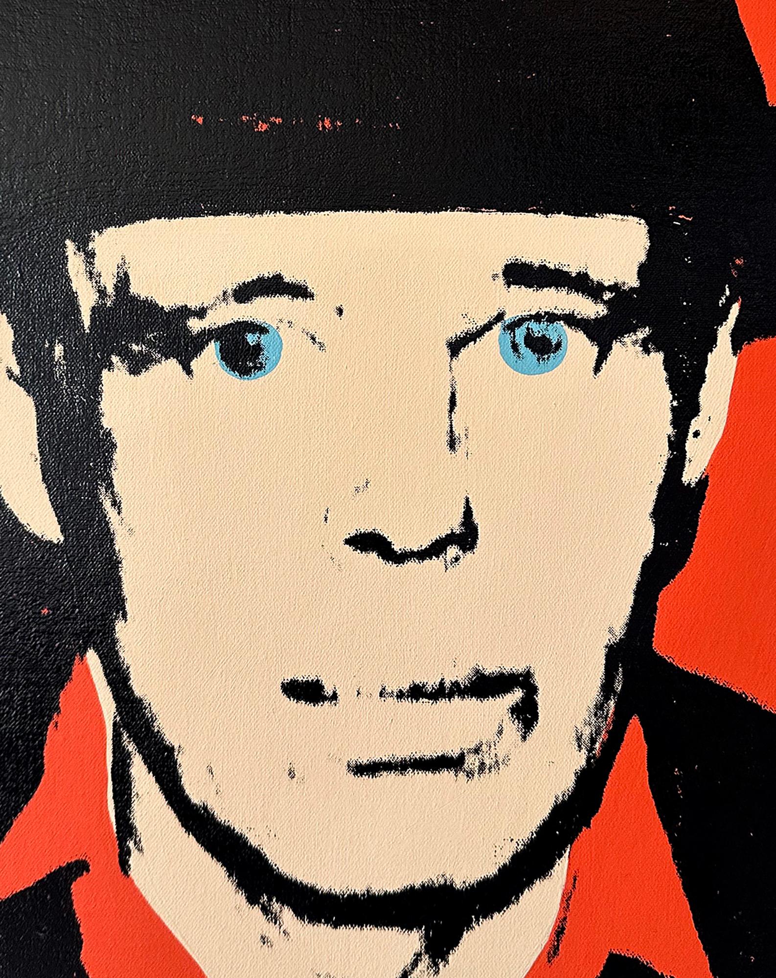 Andy Warhol refusé de peindre la toile Black Orange Joseph Beuys par Charles Lutz en vente 2