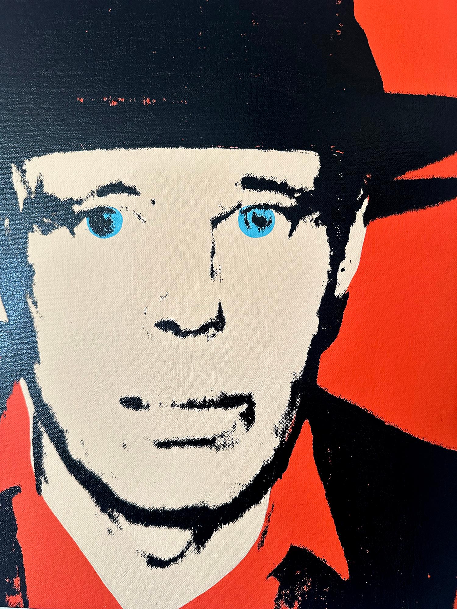 Andy Warhol refusé de peindre la toile Black Orange Joseph Beuys par Charles Lutz en vente 3