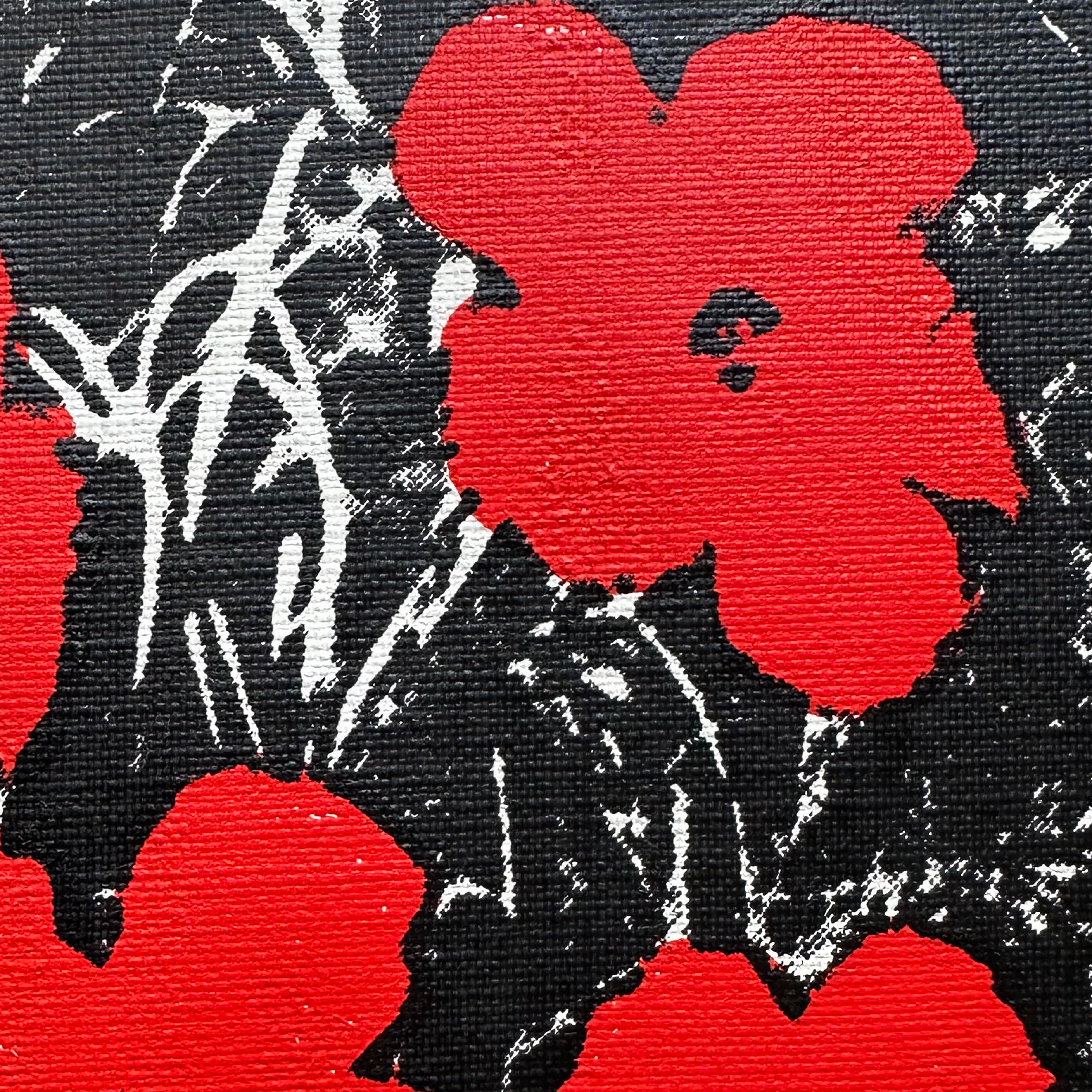Denied Andy Warhol Flowers 5x5