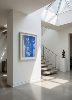 Elizabeth Taylor Denied Andy Warhol Liz as Cleopatra Painting Charles Lutz Blue