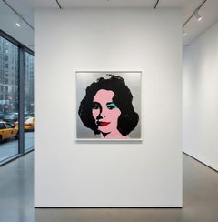 Elizabeth Taylor Denied Andy Warhol Silver Liz Painting Charles Lutz Violet Eyes