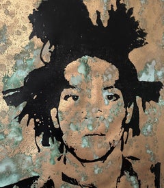 Jean-Michel Basquiat Oxidation Denied Andy Warhol Painting by Charles Lutz