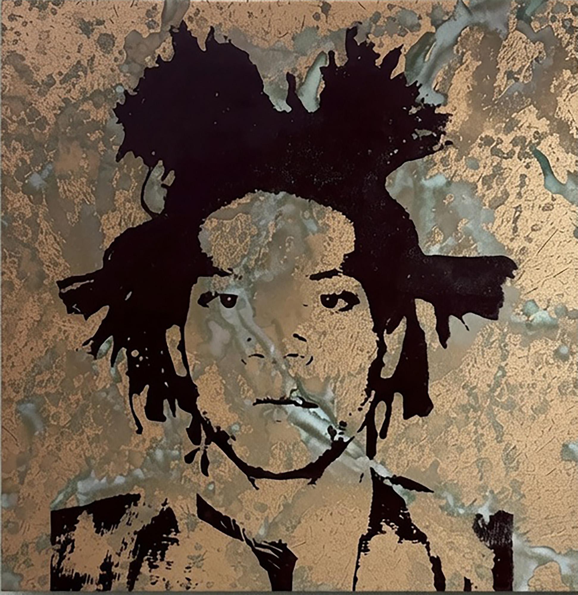 Jean-Michel Basquiat Oxidation Denied Andy Warhol Gemälde von Charles Lutz