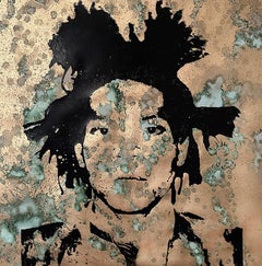 Jean-Michel Basquiat Oxidation Denied Andy Warhol Painting by Charles Lutz