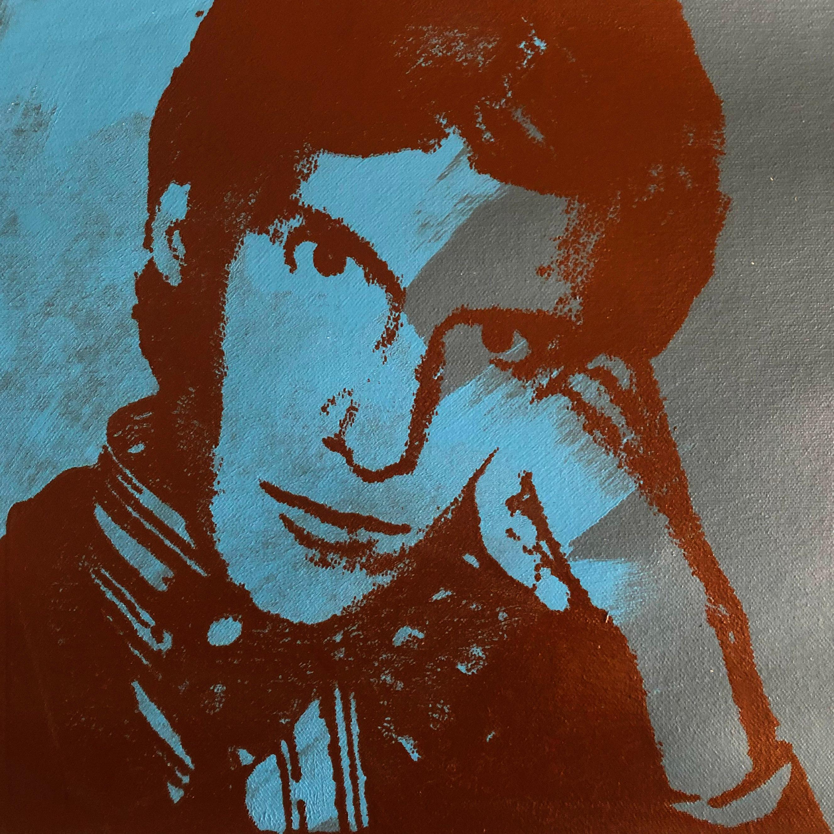 andy warhol yves saint laurent painting