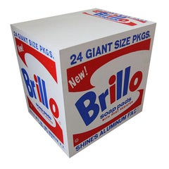 Charles Lutz Denied Warhol Brillo Box, Contemporary Pop Art Sculpture
