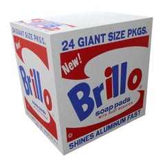 Charles Lutz Denied Warhol Brillo Box, Contemporary Pop Art Sculpture