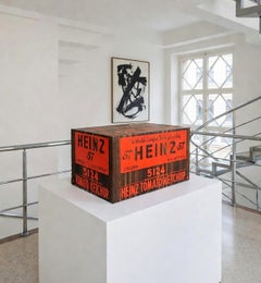 Heinz (Art Deco) Box Sculpture Macassar Ebony by Charles Lutz