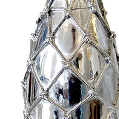 THE INCORRUPTIBLE, Stainless Steel Yacht / Boat Christening Bottle Sculpture