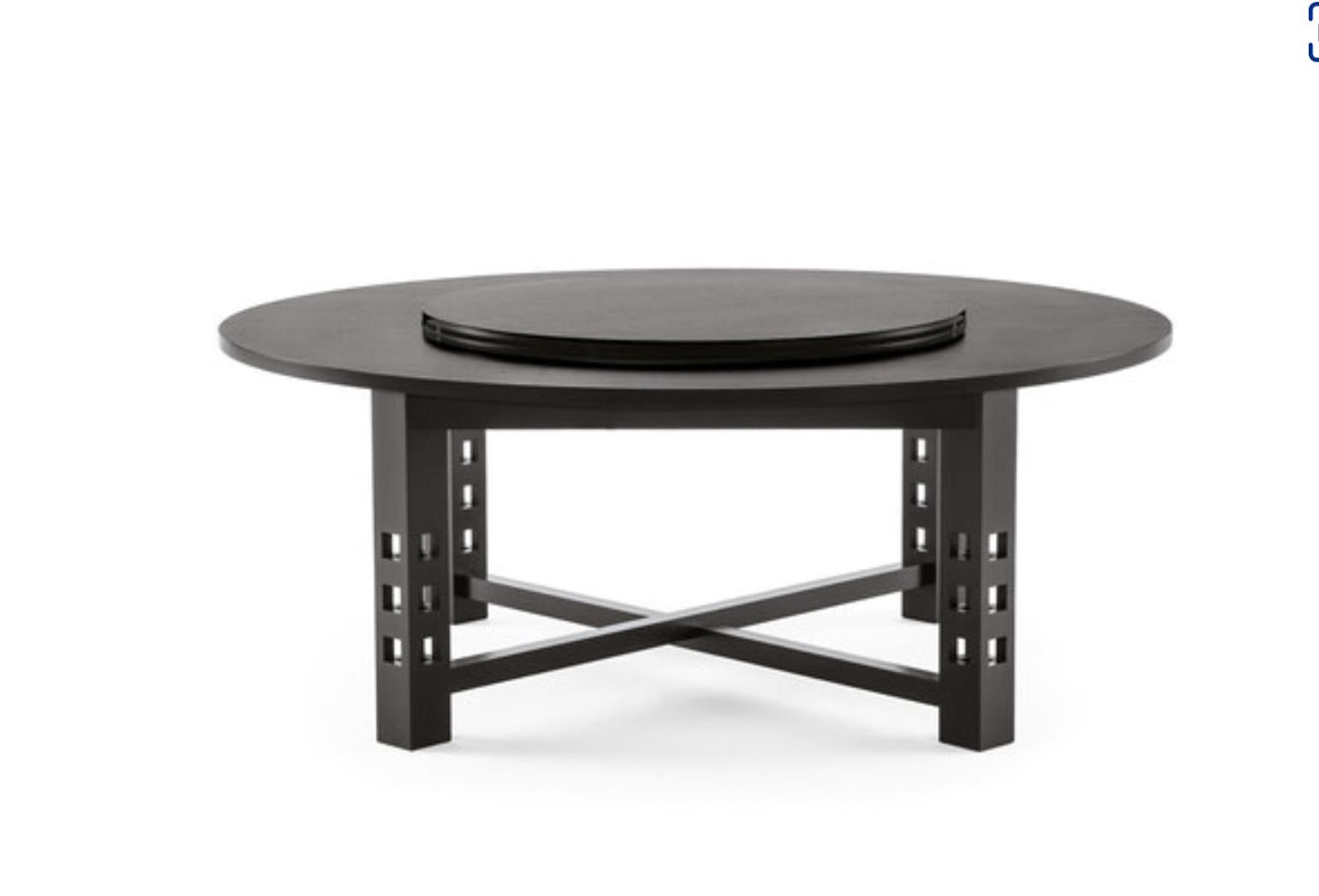 Charles Mackintosh Esstisch von Cassina (Arts and Crafts) im Angebot