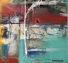 The Answer is 42, Painting, Acrylic on Canvas