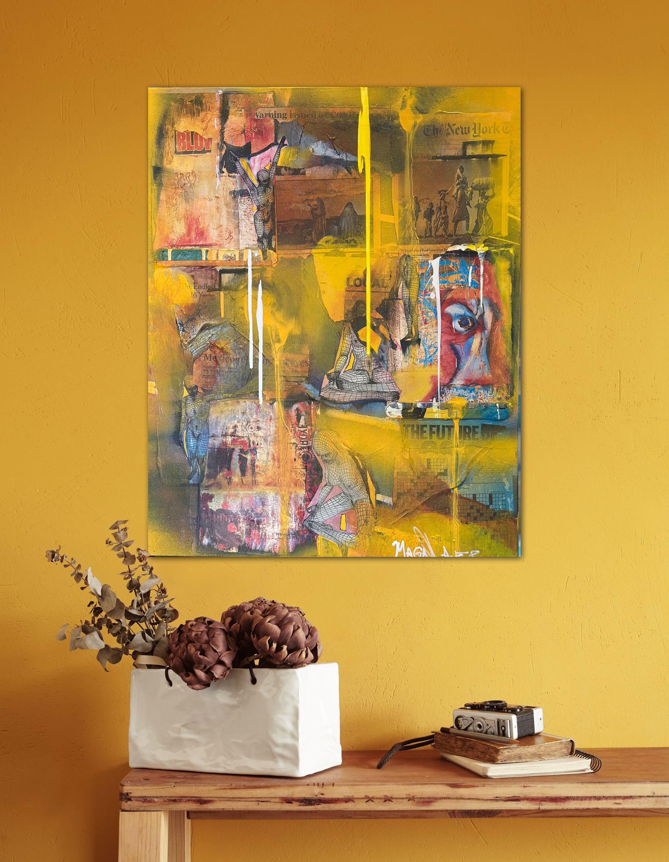 The Voyager, Painting, Acrylic on Canvas 1