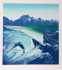 Glacier Point, Pop Surrealist Screenprint by Charles Magistro