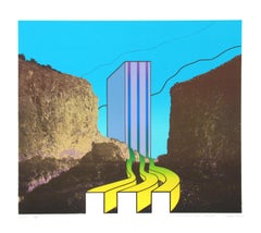 Great American Canyon, Screenprint by Charles Magistro