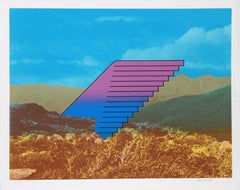 New Frontier, Pop Surrealist Screenprint by Charles Magistro