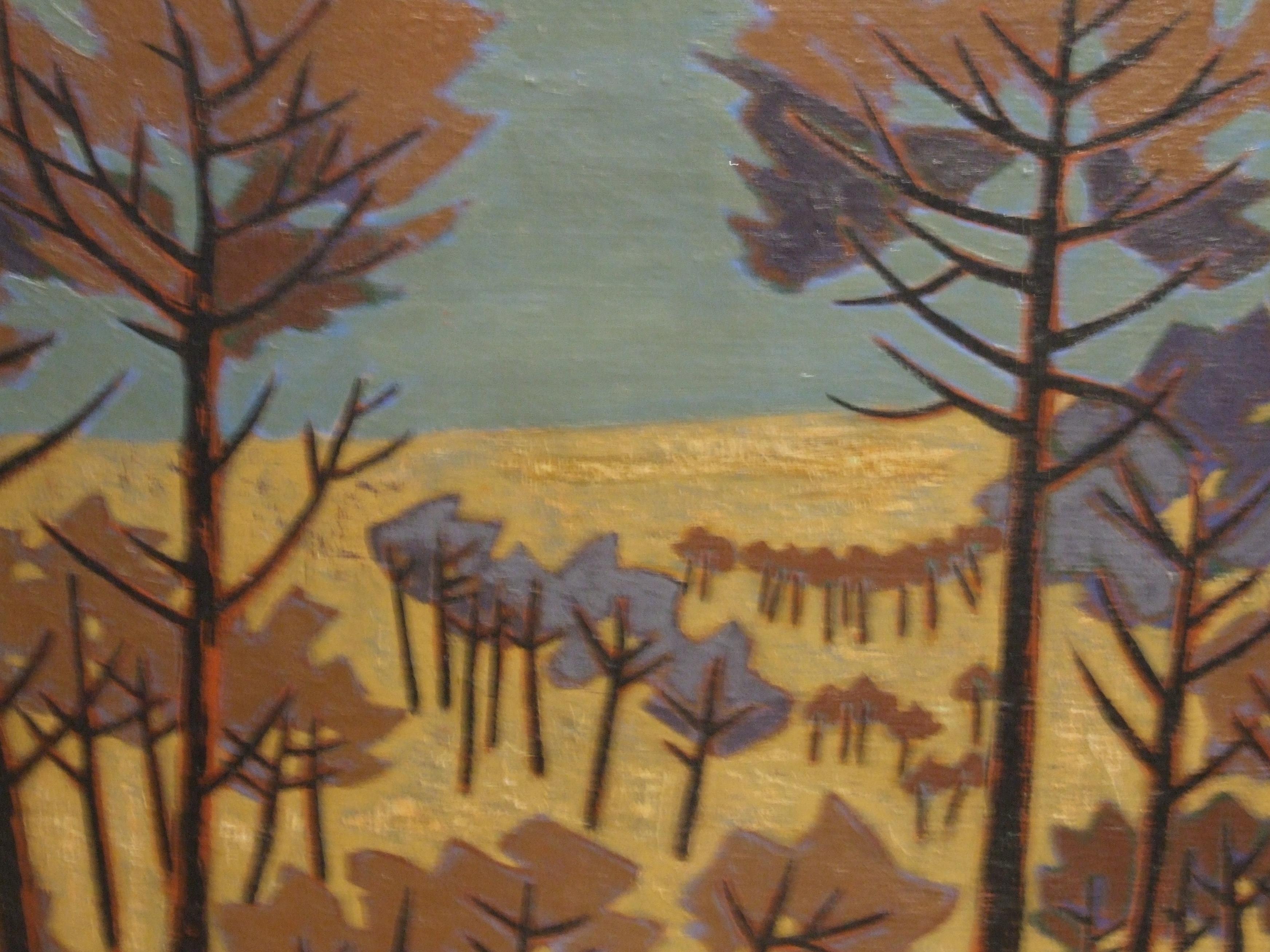 Paisaje - Painting Cubista de Charles Malaussena