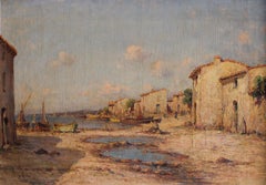 Charles Malfroy "Village de pêcheurs"