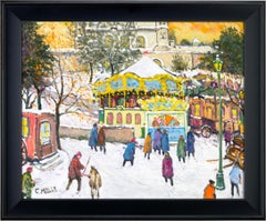 La loterie du manège à Montmartre par Charles Malle