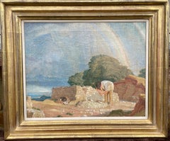 Vintage A Cotswold Stonebreaker - Charles March Gere - Early 20th Century British Oil