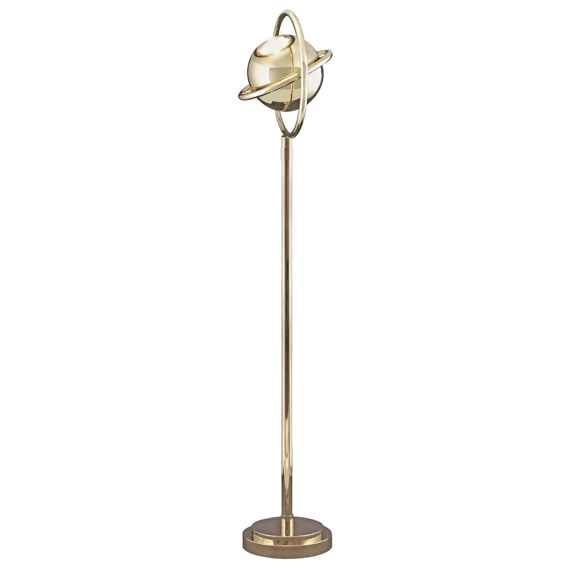 Charles Martin, Art Deco Style Floor Lamp, Turnable in Any Direction For Sale