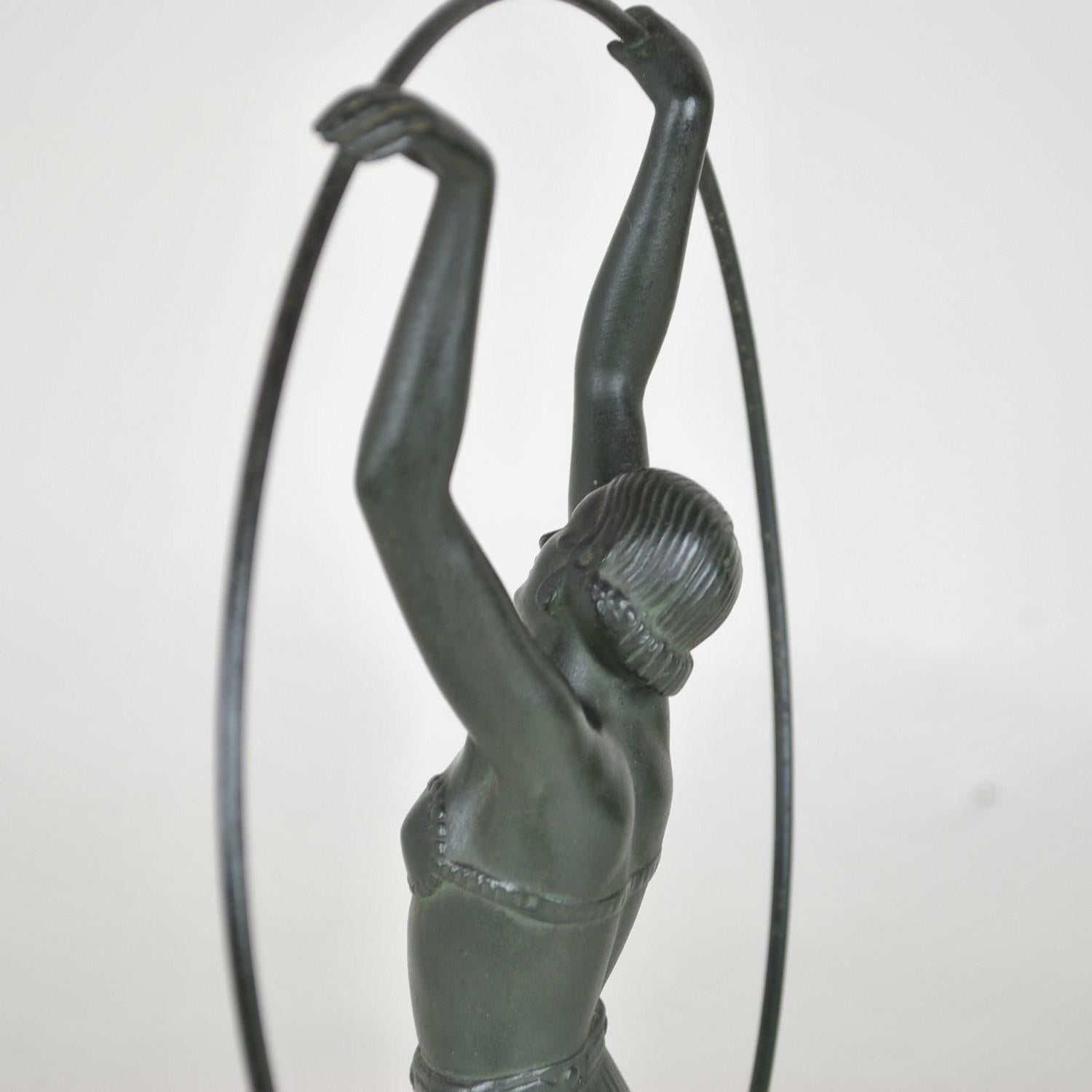 Charles & Max Le Verrier, Bayadère, Signed Sculpture, Art Deco, XXth Century 2