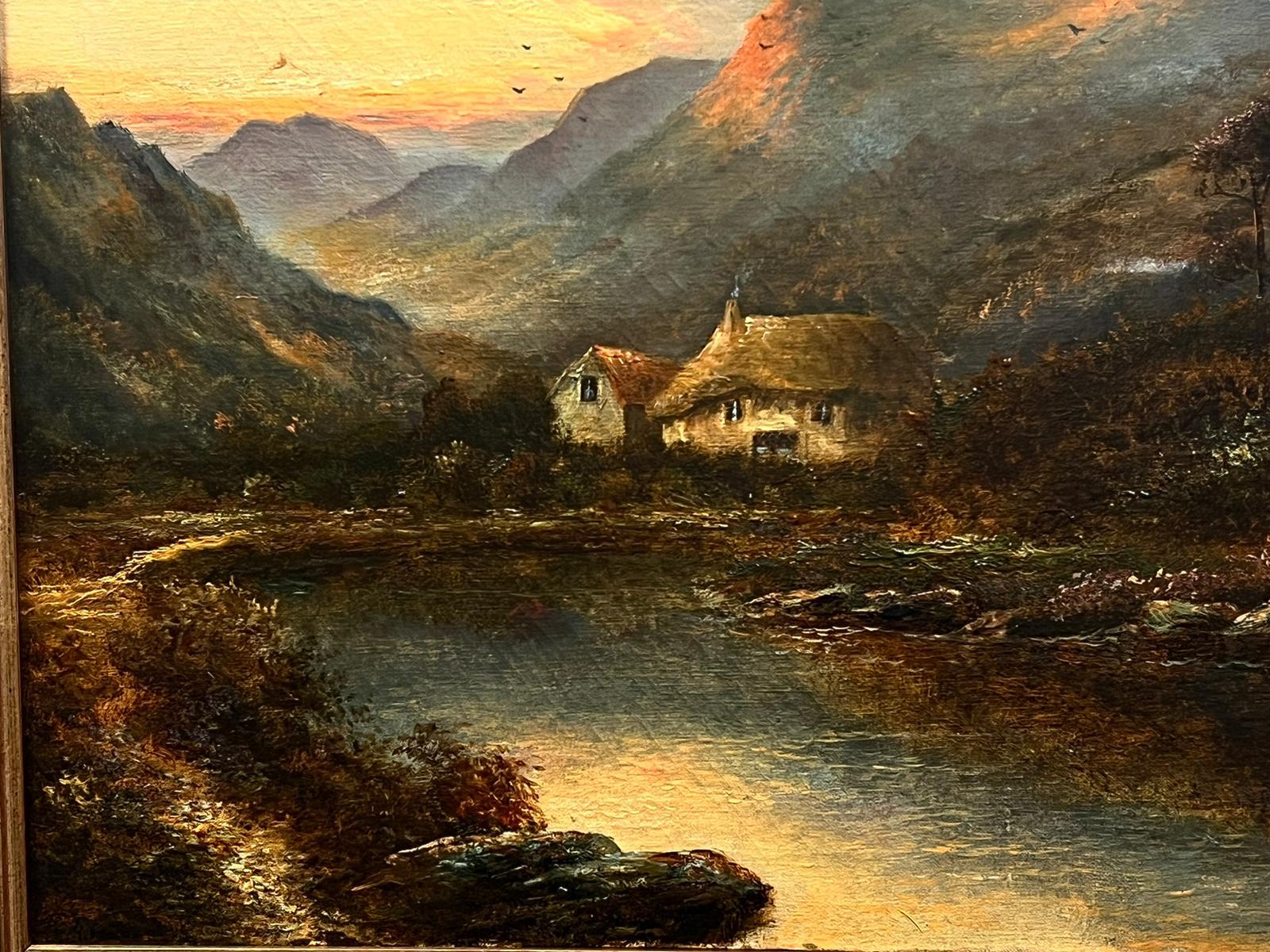 The Scottish Highlands
Charles M.C Kinley (British antique)
signed oil painting on canvas, framed
framed: 18.5 x 26 inches
canvas: 16 x 24 inches
provenance: private collection, England 
condition: overall very good