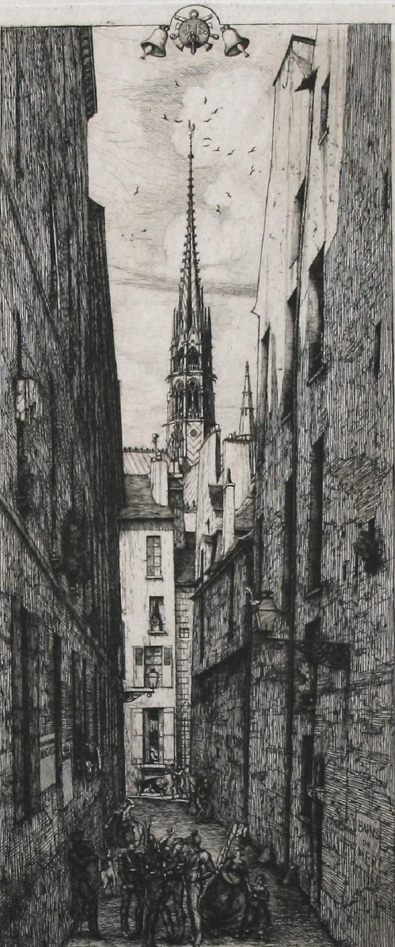 La Rue des Chantres (Street of the Singers [of Notre Dame]).