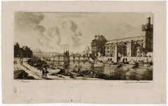 The Pavilion de Mademoiselle and Part of the Louvre