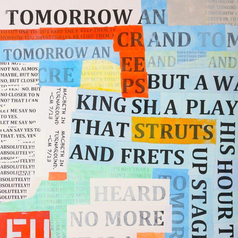 Macbeth in Turnaround (Zeitgenössisch), Mixed Media Art, von Charles Miesmer