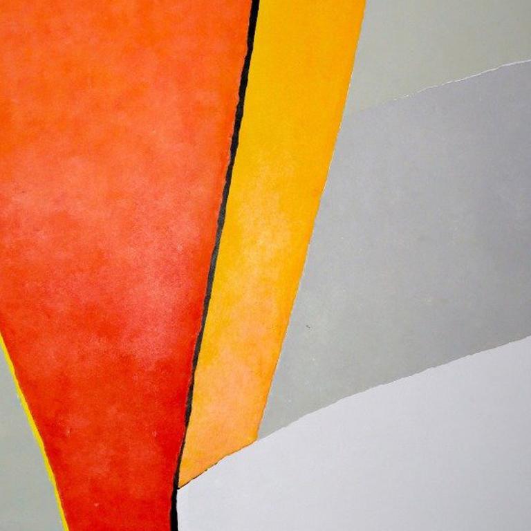 Paper Trail 2 - Contemporary Painting by Charles Miesmer