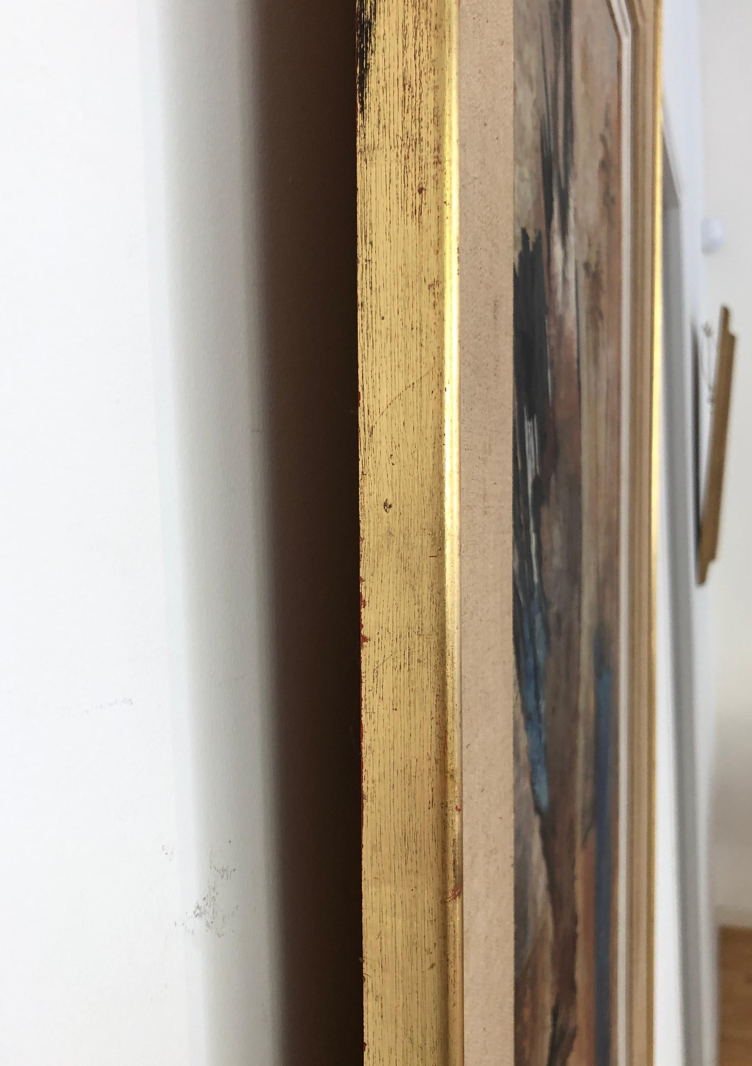 Work on canvas
Golden wooden frame
92.3 x 60.5 x 2.5 cm