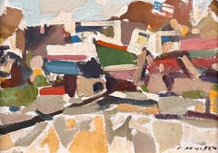 Charles Movalli Escritor Pintor Gloucester Artista Abstracto Astillero