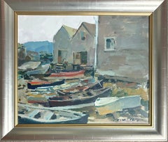 "Monhegan Fish houses”
