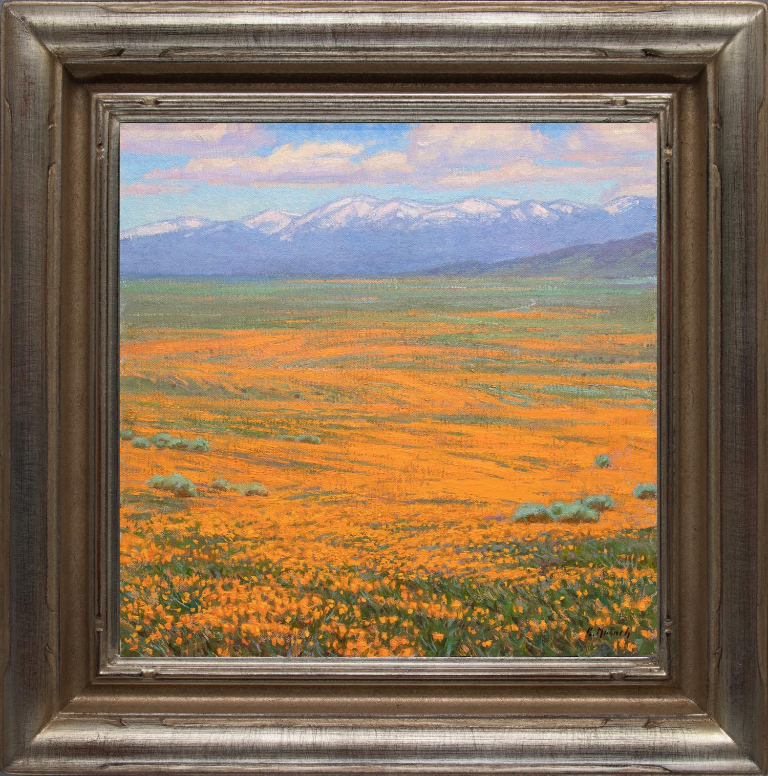 Charles Muench Landscape Painting - California Superbloom