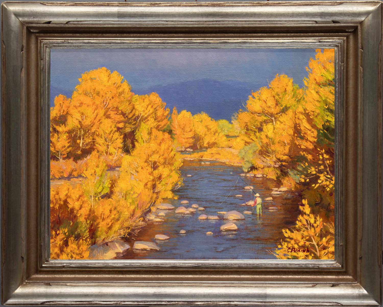 charles muench Landscape Painting - Autumn Textures