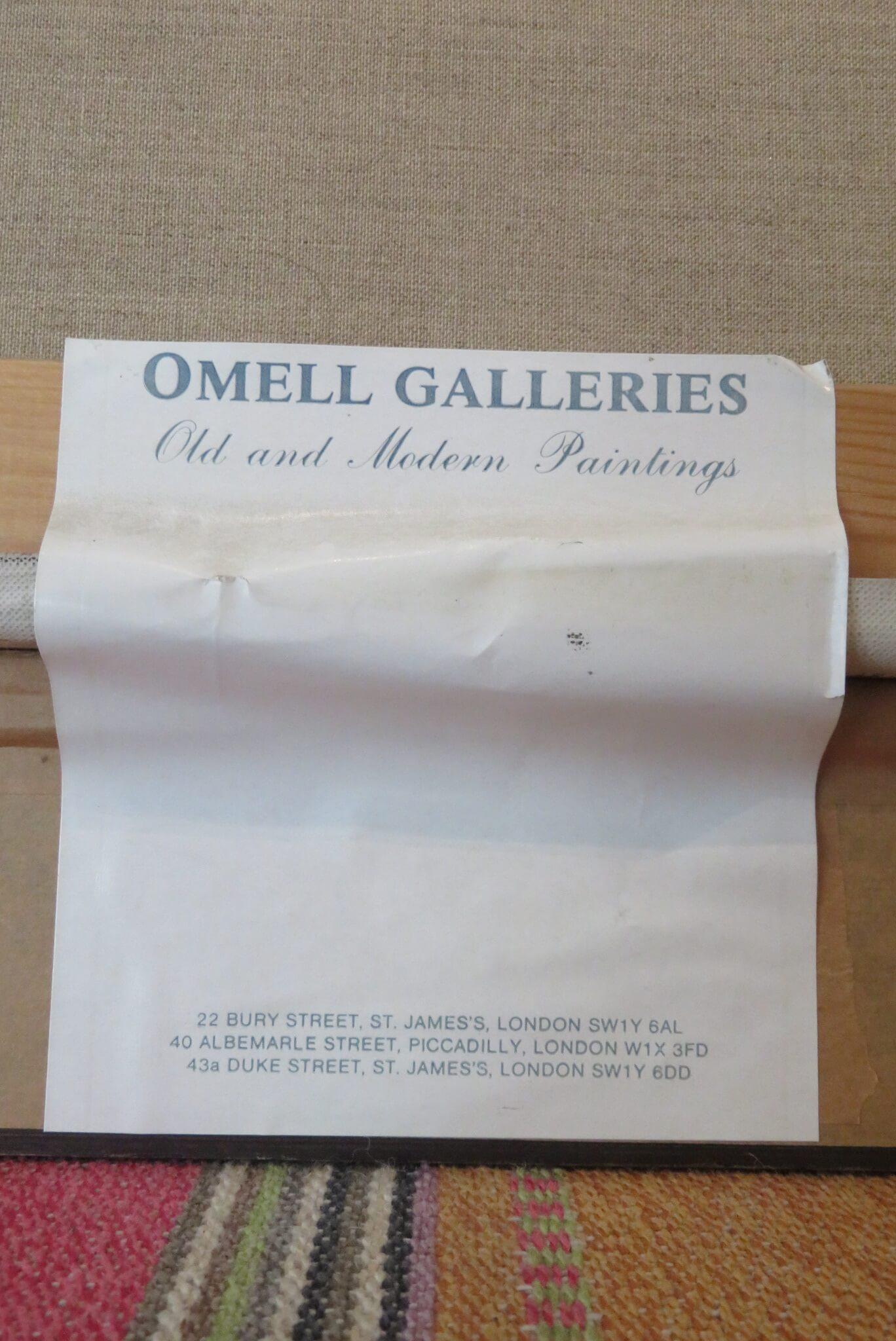 Cuadro al óleo original al óleo impresionista BIG post PAISAJE DE COTSWOLD de Charles Neal en venta 2