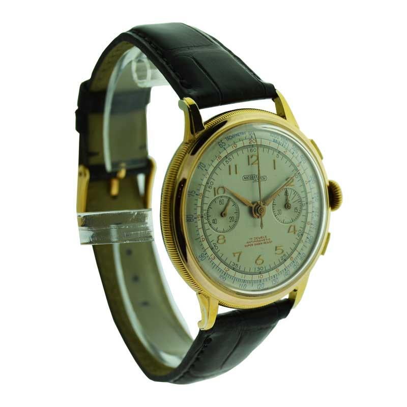 nicolet watches vintage