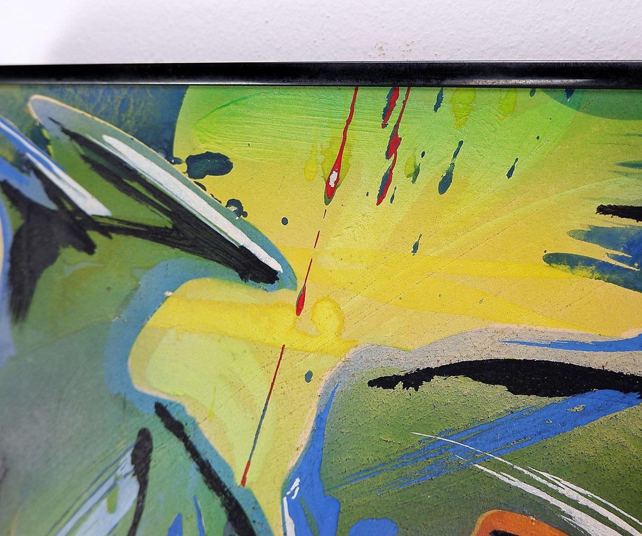 Charles Nihoul (1950/2011) Mixed Composition – Belgien 1989 im Zustand „Gut“ im Angebot in Linkebeek, BE