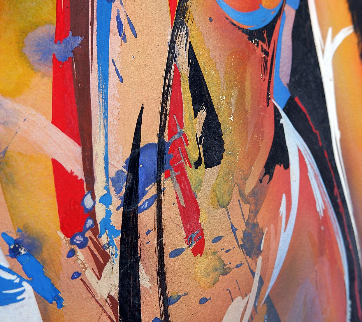 Charles Nihoul (1950/2011) Mixed Composition – Belgien 1989 im Angebot 2