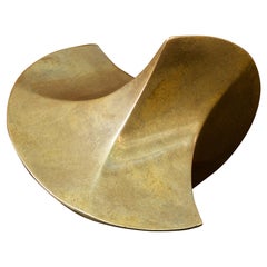 Charles O. Perry Bronze Mace Sculpture Shell Sphericon MIT Geometric Duchamp Arp