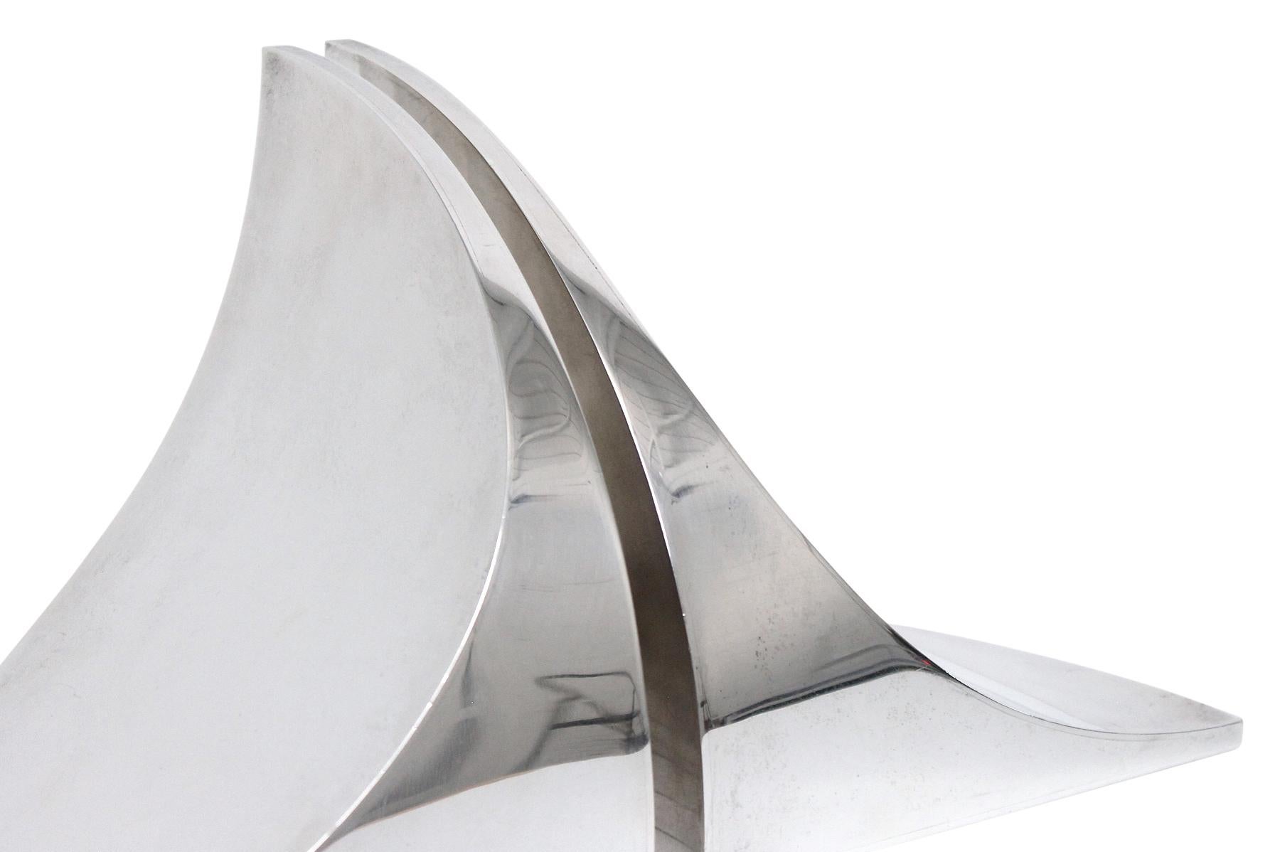 Charles O. Perry for Tiffany & Co. Sterling Bookends 1