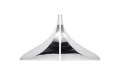 Charles O. Perry for Tiffany & Co. Sterling Bookends